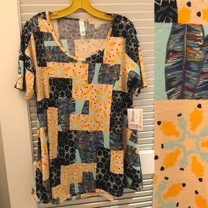 LuLaRoe Perfect-T Geometric Pattern